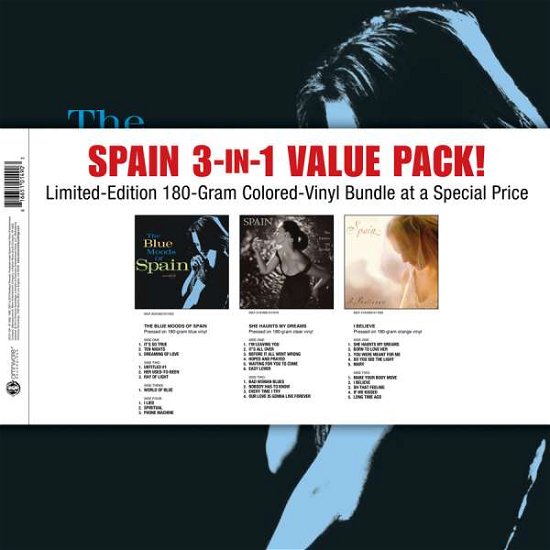 Cover for Spain · Spain 3-in-1 Value Pack (LP) [Coloured, 180 gram edition] (2015)
