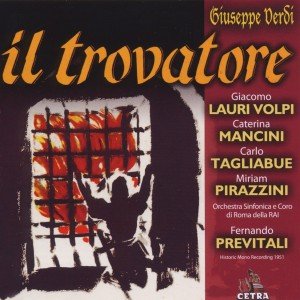 Cover for Verdi Giuseppe · Ii Trovatore (CD)