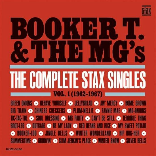Cover for Booker T &amp; Mg'S · The Complete Stax Singles Vol. 1 (1962-1967) (Limited 2-lp Blue Vinyl Edition) (LP) [Limited 2-lp Blue Vinyl edition] (2020)