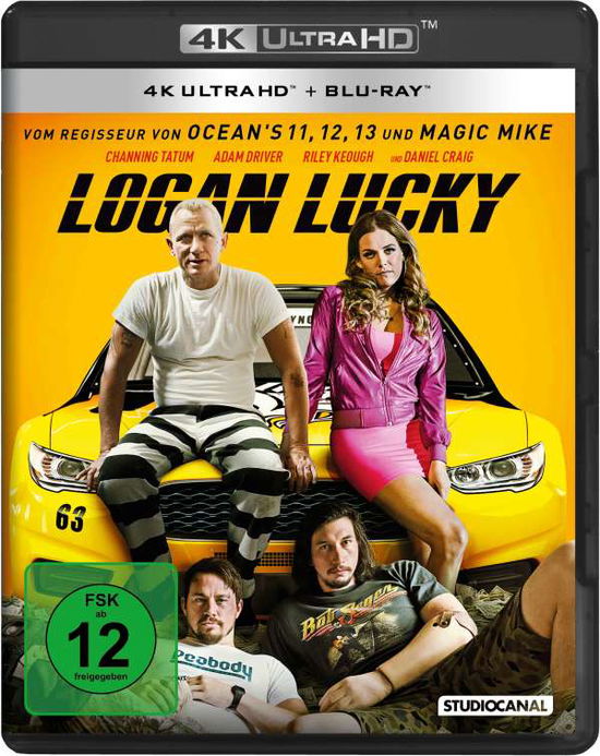 Cover for Logan Lucky (4k Ultra Hd+blu-ray) (Blu-ray) (2018)