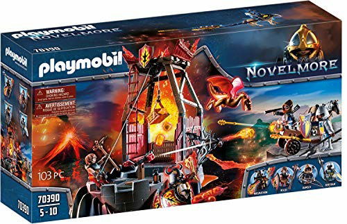 Cover for Playmobil · Burnham Raiders Lavamine (MERCH)