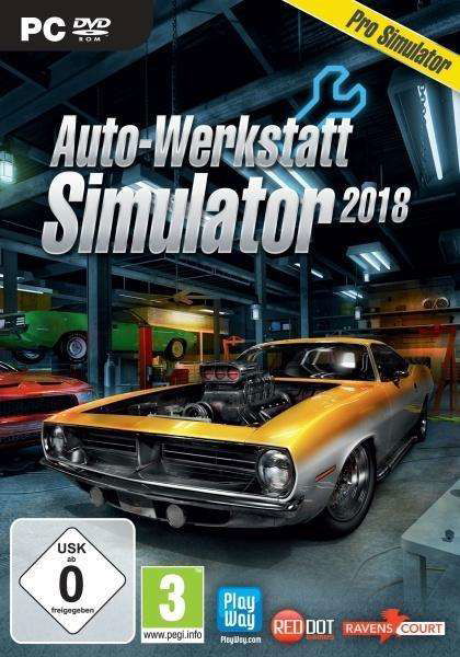 Cover for Game · Auto-Werkstatt Sim.2018,DVD-R.1023196 (Bok) (2017)