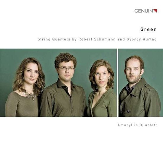 Cover for Schumann / Amaryllis Quartett · Green: String Quartets (CD) (2013)