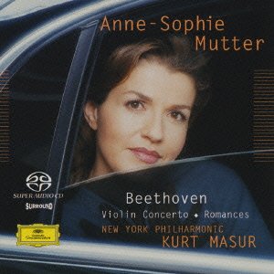 Cover for Anne-sophie Mutter · Beethoven: Violin Concerto Romances (CD) [Japan Import edition] (2003)