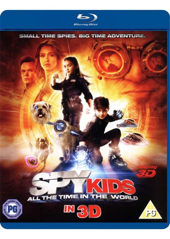 Cover for Spy Kids 4 3D · Spy Kids 4 - All The Time In The World 3D (Blu-ray) (2011)
