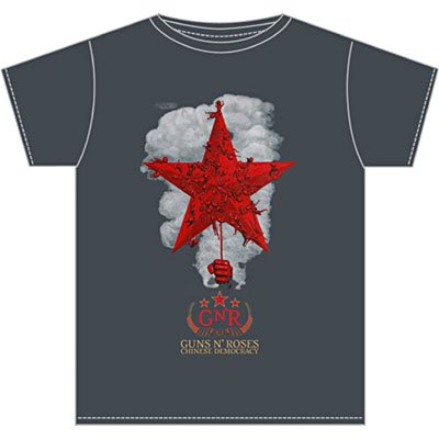 Cover for Guns N' Roses · star with Smoke Grey (TØJ) [Size large edition] (2008)