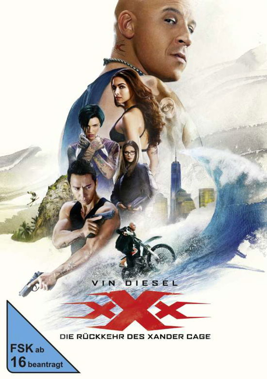Xxx: Die Rückkehr Des Xander Cage - Vin Diesel,donnie Yen,deepika Padukone - Elokuva - PARAMOUNT HOME ENTERTAINM - 5053083103903 - keskiviikko 31. toukokuuta 2017