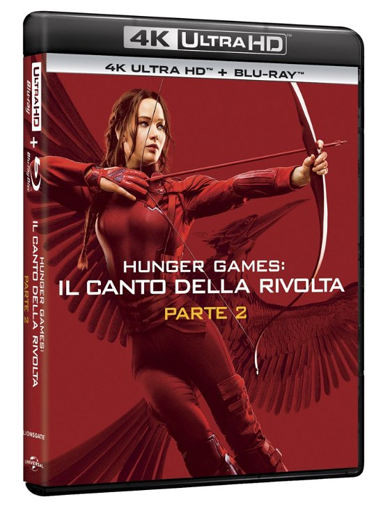 Il Canto Della Rivolta Parte 02 (4K Ultra Hd+Blu-Ray) - Hunger Games - Otros -  - 5053083260903 - 