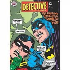 Batman Detective A3 Metal Wall Sign - Batman - Merchandise - HALF MOON BAY - 5055453429903 - 