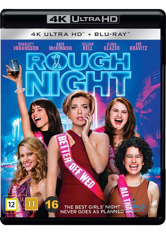 Rough Night - Girls Night out - 4k Ultra Hd - Rough Night - Film - Sony - 7330031003903 - 30. november 2017
