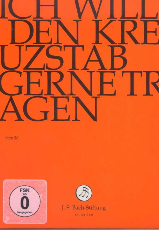 Cover for J.S. Bach-Stiftung / Lutz,Rudolf · Ich will den Kreuzstab gerne tragen (DVD) (2015)