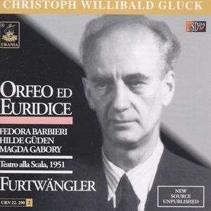 Cover for Gluck / Barbieri / Guden / Gabory · Orfeo Ed Euridice (CD) (2006)