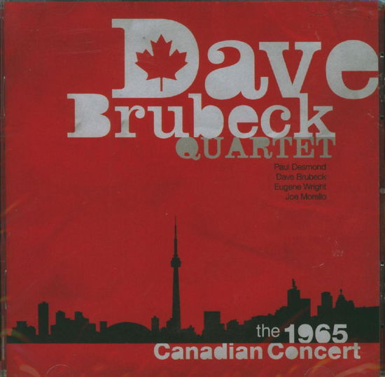 1965 Canadian Concert - The Dave Brubeck Quartet - Muzyka - GAMBIT - 8436028692903 - 10 czerwca 2008