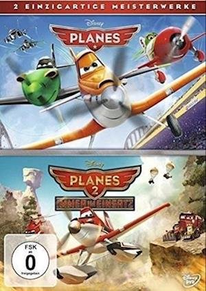 Cover for Planes &amp; Planes 2  [2 DVDs] (DVD) (2014)