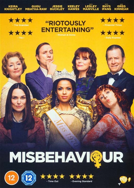 Cover for Misbehaviour (DVD) (2020)