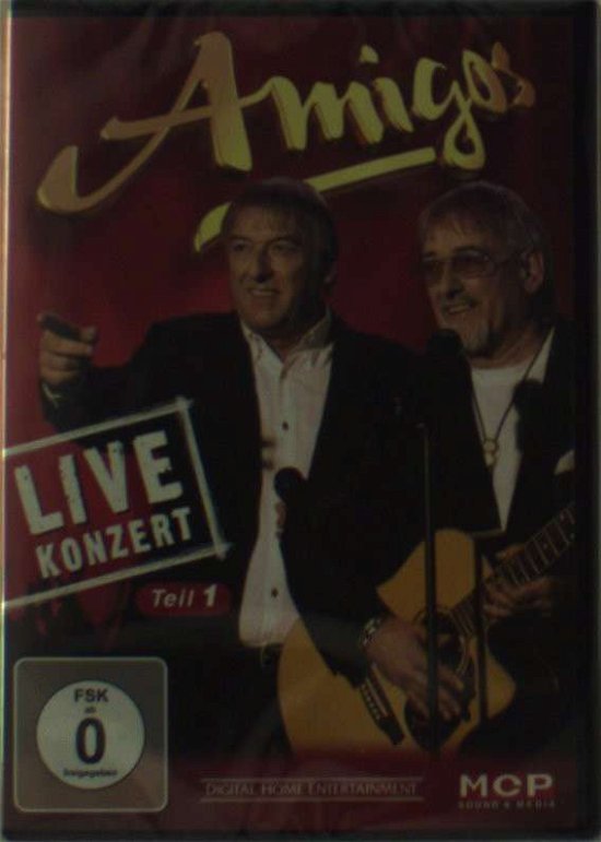 Cover for Amigos · Live-konzert-teil 1 (DVD) (2010)