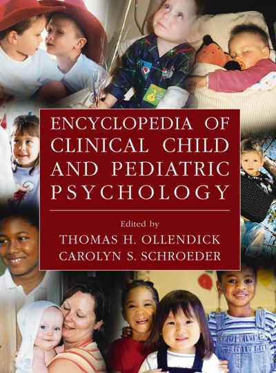 Cover for Encyclopedia of Clinical Child and Pediatric Psychology (Hardcover Book) [2003 edition] (2003)