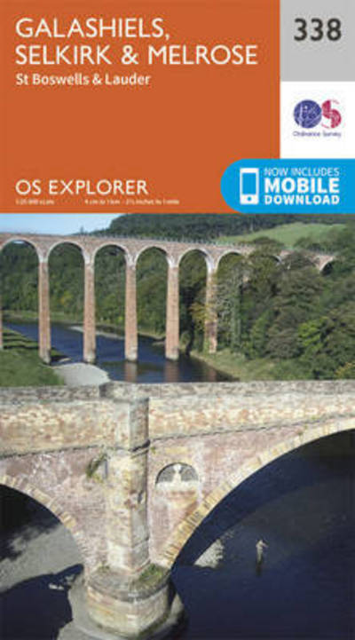 Galashiels, Selkirk and Melrose - OS Explorer Map - Ordnance Survey - Books - Ordnance Survey - 9780319245903 - September 16, 2015