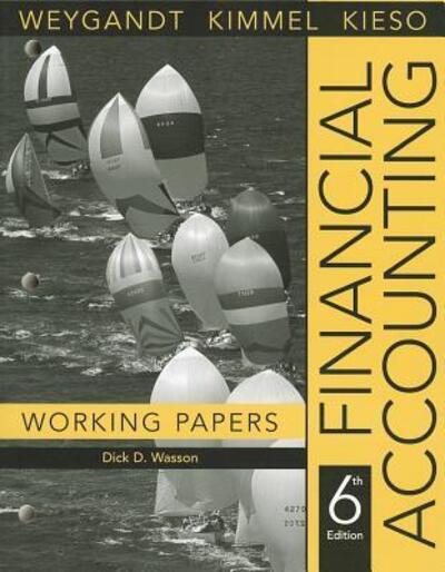 Cover for Jerry J. Weygandt · Financial Accounting: Working Papers (Paperback Book) (2007)