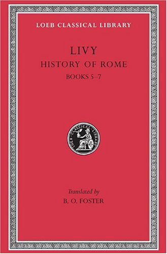 Cover for Livy · History of Rome, Volume III: Books 5–7 - Loeb Classical Library (Hardcover Book) (1924)