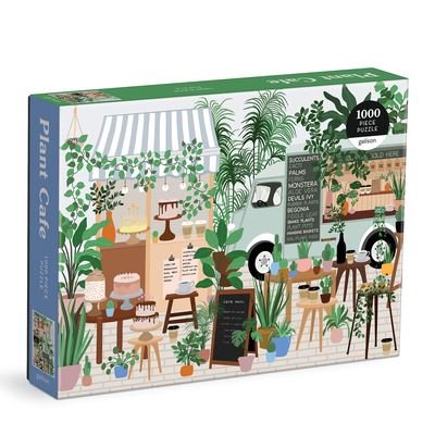 Cover for Galison · Plant Cafe 1000 Piece Puzzle (GAME) (2022)