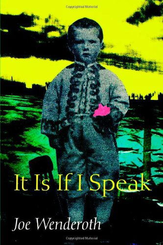 Cover for Joe Wenderoth · It Is If I Speak (Paperback Book) [1st edition] (2000)