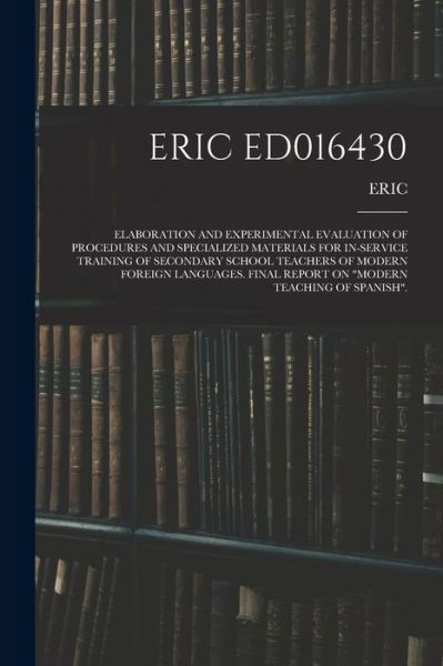 Cover for Eric · Eric Ed016430 (Taschenbuch) (2021)