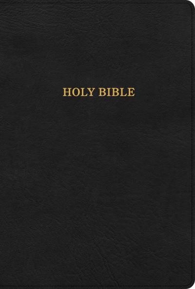 Cover for Holman Bible Publishers · KJV Large Print Ultrathin Reference Bible, British Tan (Leather Book) (2023)