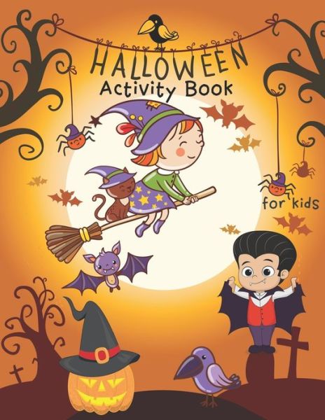 Cover for Ralp T Woods · Halloween Activity Book (Paperback Book) (2019)