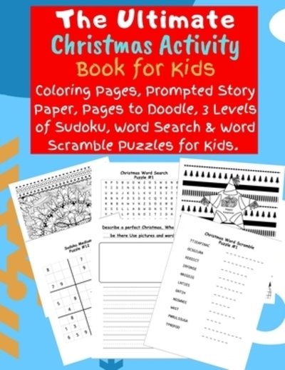 Cover for T2kidz Publishing Co · The Ultimate Christmas Activity Book for Kids (Pocketbok) (2019)