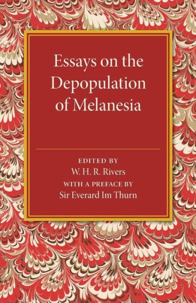 Cover for W H R Rivers · Essays on the Depopulation of Melanesia (Paperback Book) (2015)