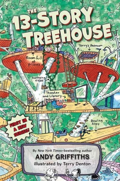 Cover for Andy Griffiths · The 13-Story Treehouse: Monkey Mayhem! - The Treehouse Books (Innbunden bok) (2013)