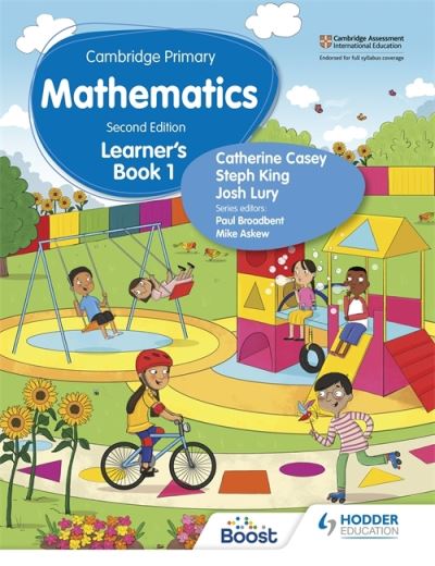 Cover for Catherine Casey · Cambridge Primary Mathematics Learner's Book 1 Second Edition (Pocketbok) (2021)