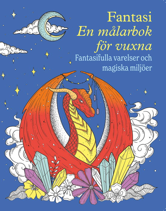 Fantasi - En målarbok för vuxna (Buch) (2024)