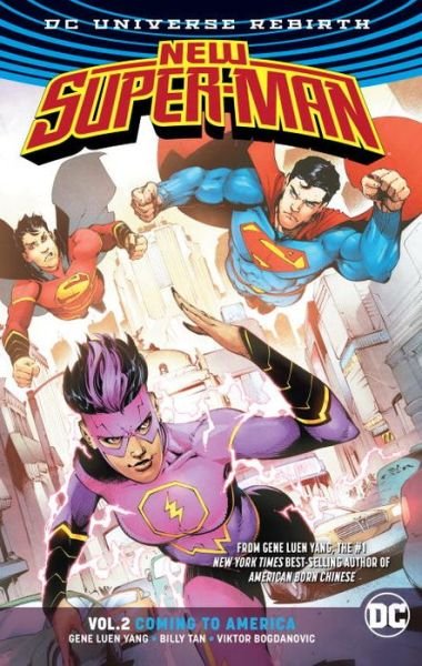 Cover for Gene Luen Yang · New Super-Man Vol. 2: Coming to America (Rebirth) (Paperback Bog) (2017)