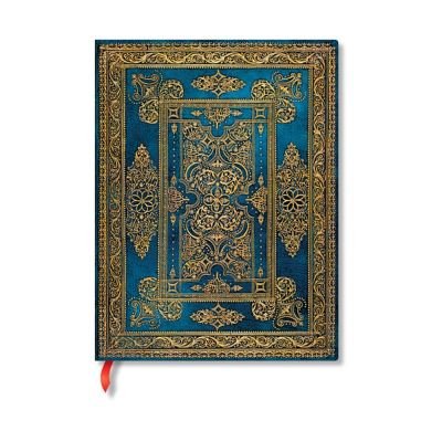 Cover for Paperblanks · Blue Luxe (Luxe Design) Ultra Lined Hardback Journal (Elastic Band Closure) - Luxe Design (Gebundenes Buch) (2023)