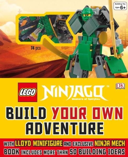 Cover for Dk · LEGO (R) NINJAGO: Build Your Own Adventure: With Lloyd Minifigure and Exclusive Ninja Merch, Book Includes More Than 50 Buil - LEGO Build Your Own Adventure (Buch) (2015)
