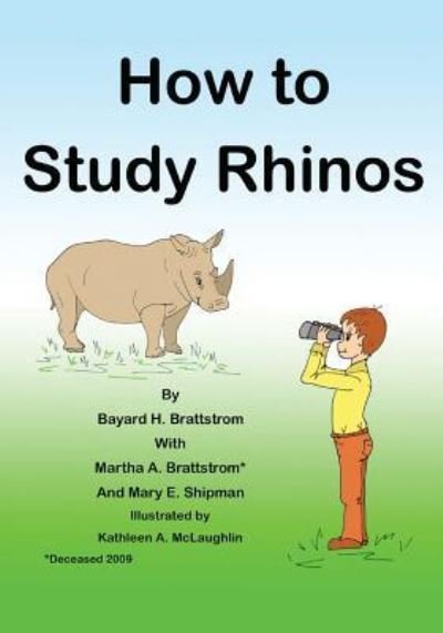 Cover for Bayard H Brattstrom · How to Study Rhinos (Paperback Book) (2016)