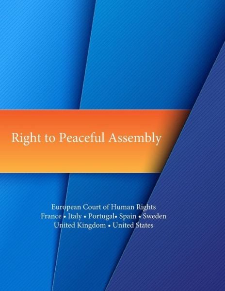 Cover for Law Library of Congress · Right to Peaceful Assembly (Pocketbok) (2016)