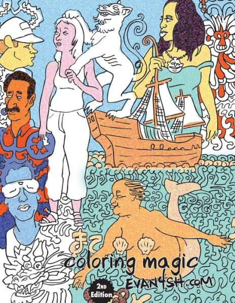 Cover for Evan Forsch · Coloring Magic (Paperback Book) (2017)