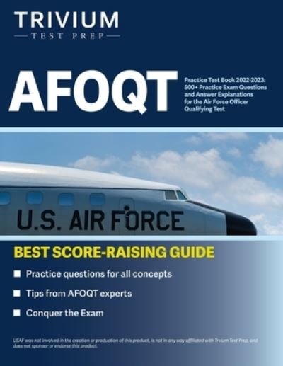 AFOQT Practice Test Book 2022-2023 - Simon - Bücher - Trivium Test Prep - 9781637980903 - 20. März 2022