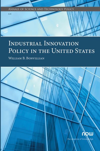 Cover for William B. Bonvillian · Industrial Innovation Policy in the United States (Bok) (2022)