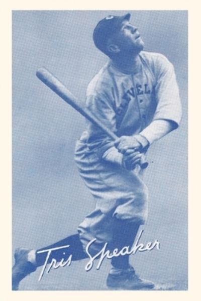 Cover for Found Image Press · Vintage Journal Tris Speaker, Baseball Player (Book) (2022)