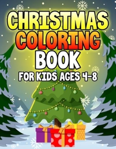 Cover for Daniel Simpson · Christmas Coloring Book for Kids Ages 4-8 (Paperback Book) (2019)