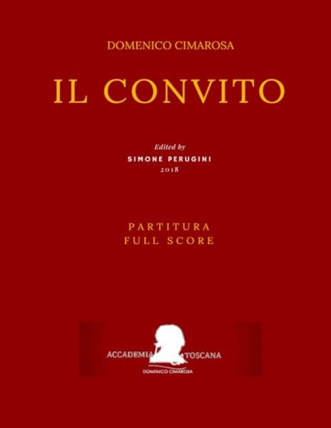 Cover for Domenico Cimarosa · Cimarosa Il convito (Paperback Bog) (2018)