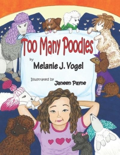 Cover for Melanie Vogel · Too Many Poodles (Paperback Book) (2019)