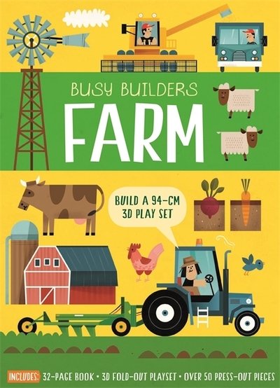 Busy Builders: Farm - Timothy Knapman - Bøker - Templar Publishing - 9781787412903 - 20. september 2018