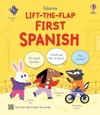 Cover for Alice Beecham · Lift-the-flap First Spanish - Lift-the-flap Bilinguals (Board book) (2025)