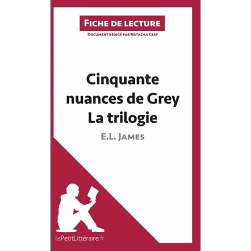 Cover for Natacha Cerf · Cinquante nuances de Grey d'E. L. James - La trilogie (Analyse de l'oeuvre) (Paperback Book) (2011)