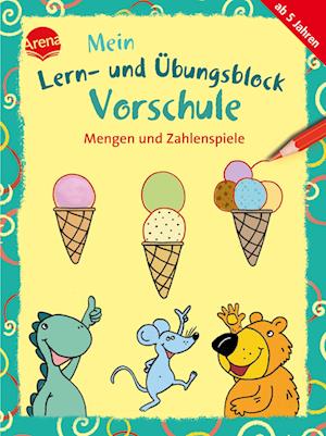 Cover for Christine Pätz · Mein Lern- und Übungsblock Vorschule. Mengen und Zahlenspiele (Book) (2025)